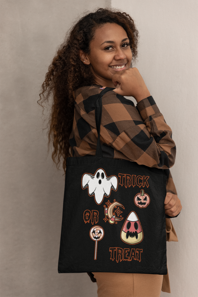 Trick Or Treat Candy Tote Bag