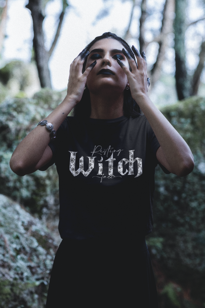 Resting Witch Face Web Top