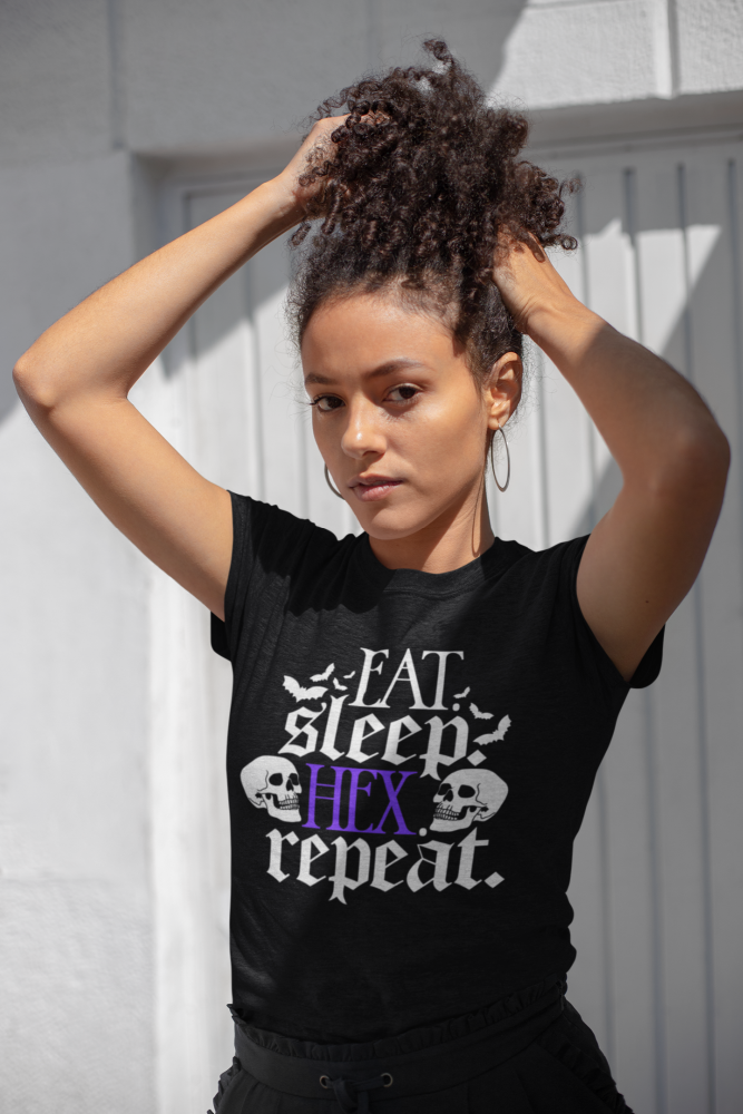 Eat Sleep Hex Repeat Top