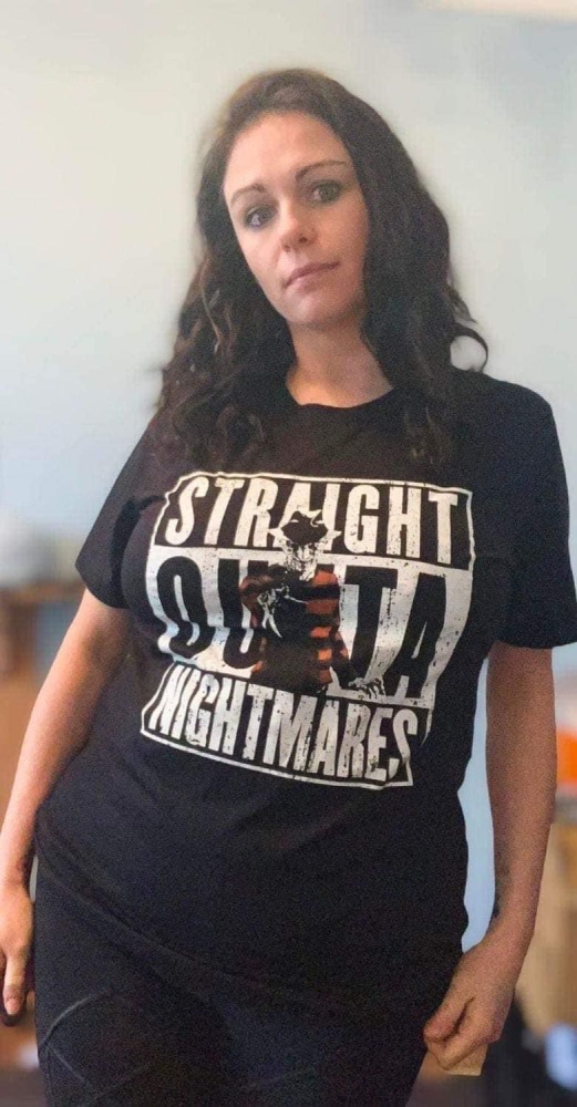 Straight Outta Nightmares Top