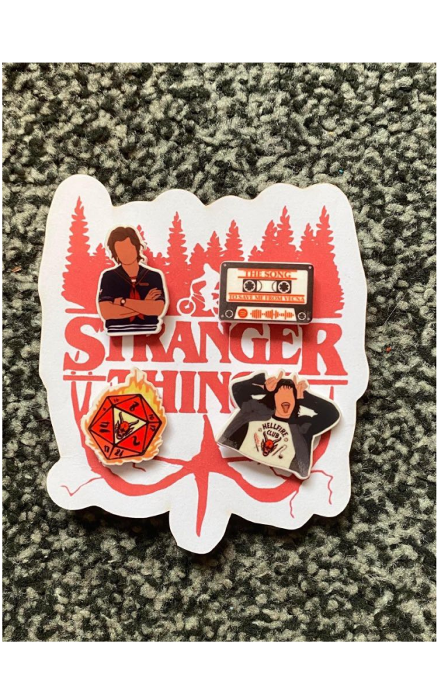 Stranger Things 4 Pin Set