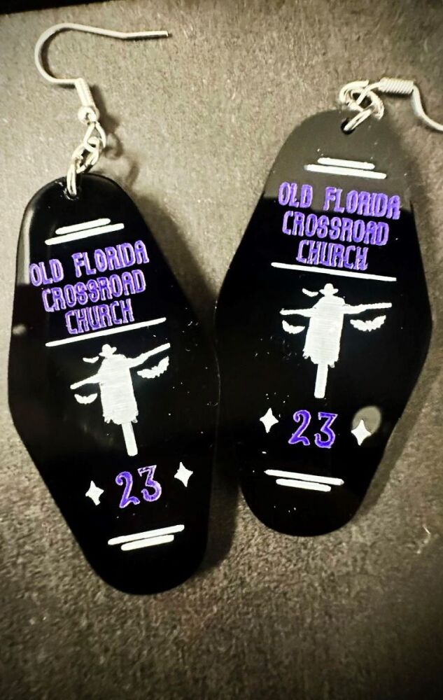 What's Eating You Jeepers Creepers Key Fob Earrings