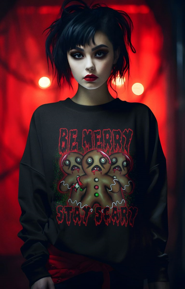 Be Merry Stay Scary Sweatshirt