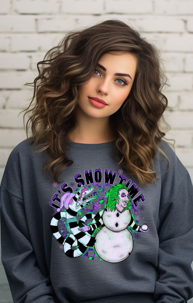 It's Snowtime Sweatshirt