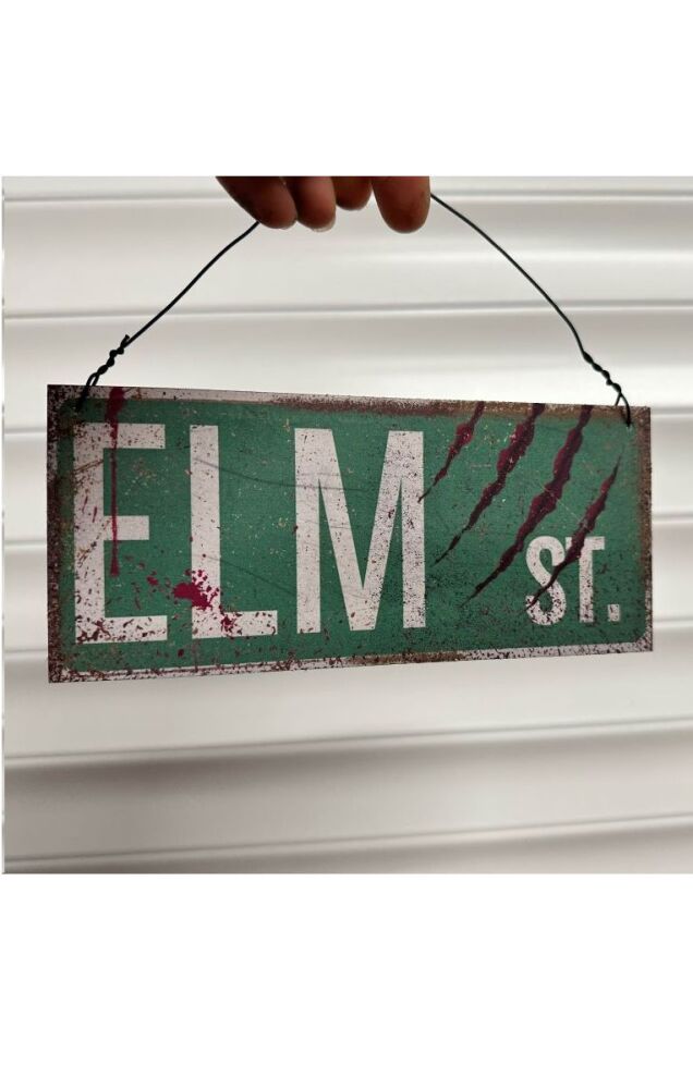 Elm Street Street Sign