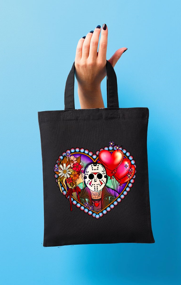 13 Hearts & Flowers Tote Bag