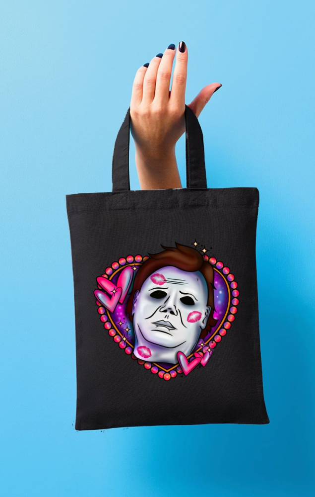 Heart Myers Tote Bag