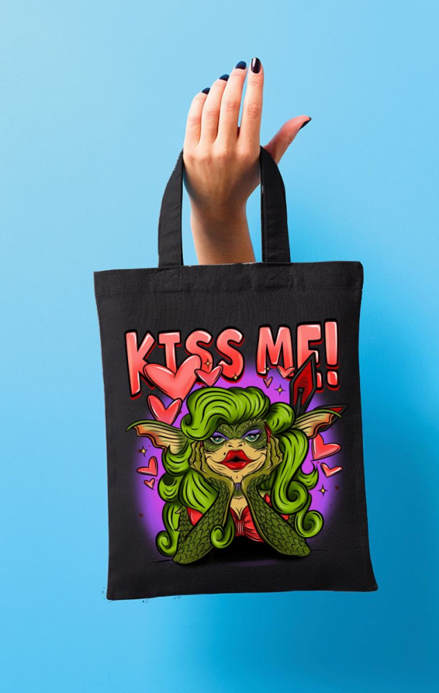 Kiss Me Greta Tote Bag