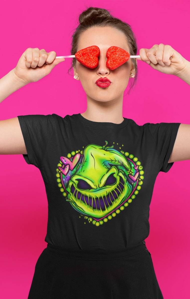 Oogie Boogie Heart T Shirt