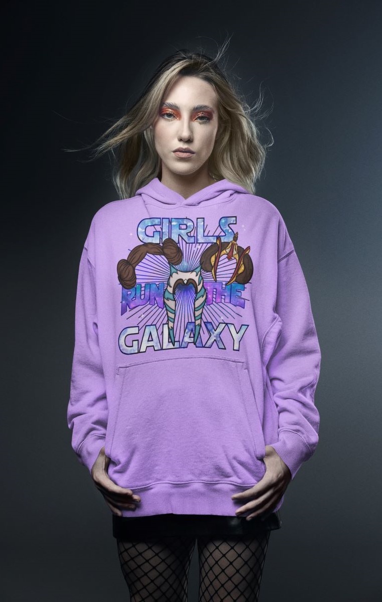 Girls Run The Galaxy Hoodie