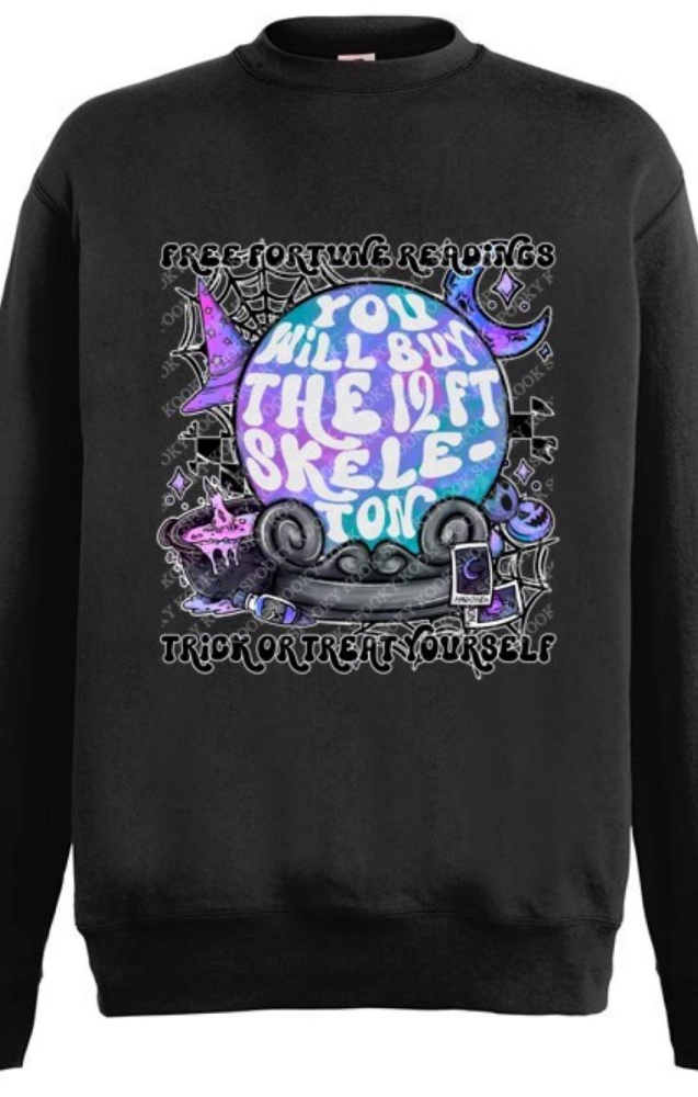 12 ft Skeleton Hoodie