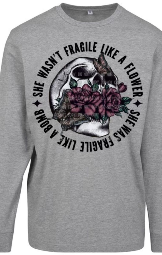 Fragile Like A Bomb Hoodie