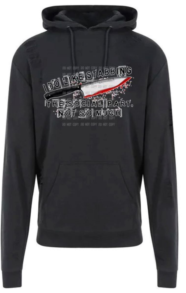 Social Stabbing Hoodie