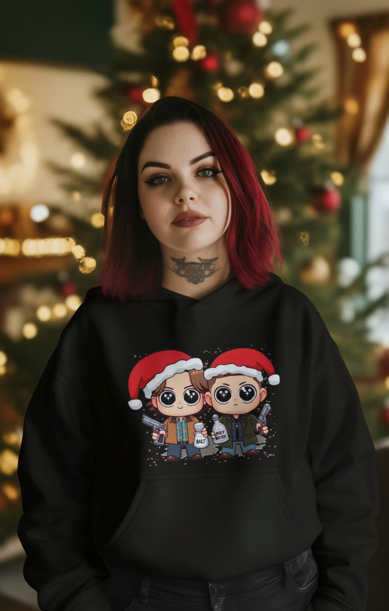 Supernatural Toon Xmas Hoodie (Christmas)