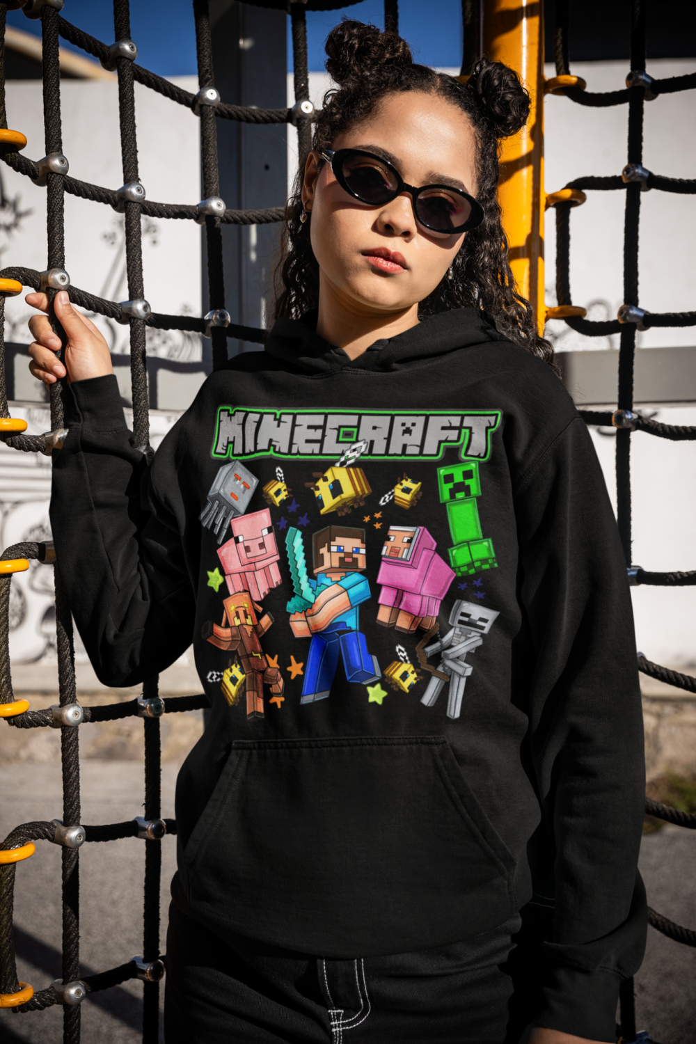 Single Print Minecraft Hoodie/Sweatshirt