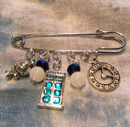 Dr Who Kilt Pin Time Lord Brooch