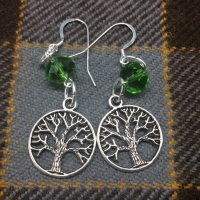 Outlander Inspired Tree of Life Earrings