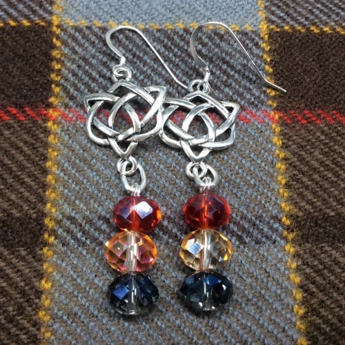 Outlander Inspired Celtic Knot Earrings