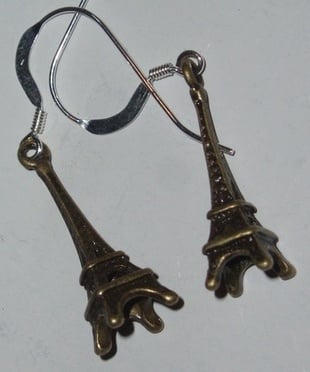 Eiffel Tower Earrings Oh La La