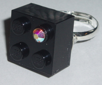 black lego ring black lego ring