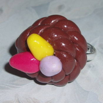 Easter Basket Ring Miniature Eggs Easter Gift