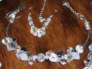 Swarovski cluster bracelet