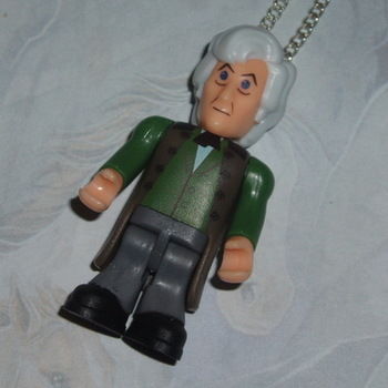 Doctor Who Figure Pendant 3rd Jon Pertwee Sonic