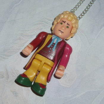 Doctor Who Figure Pendant 6th Colin Baker