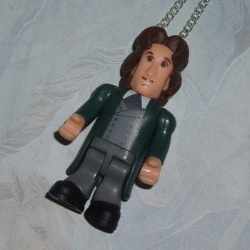 Doctor Who Figure Pendant 8th Paul McGann Sonic Screwdriver