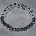 50 Shades Of Grey Bracelet Stretch Laters Baby Christian Ana