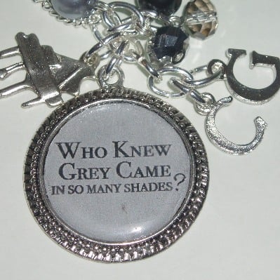 50 Shades Grey Who Knew So Many Photo Charm Necklace