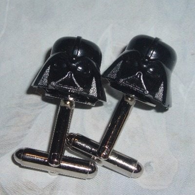 Lego Darth Vader Cufflinks Star Wars Black Helmets Geek