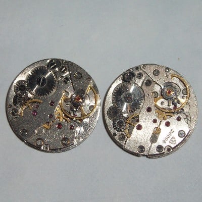 Steampunk Cufflinks Vintage Round Watch Movements Anniversary