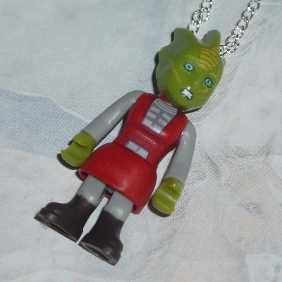 Dr Who Figure Pendant Silurian Guard