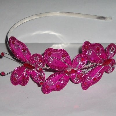 Hair Band Butterfly Flutterby Alice Organza
