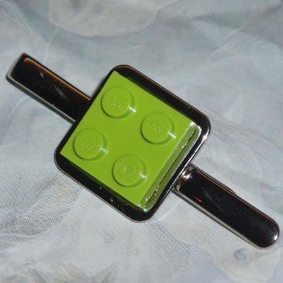 Lego Tie Clip Square Retro Geek Weddings Groom Best Man