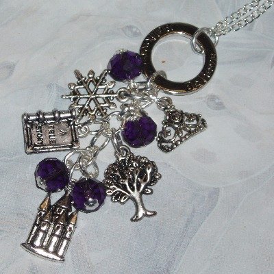 Once Upon A Time Charm Pendant Necklace Good Handmade