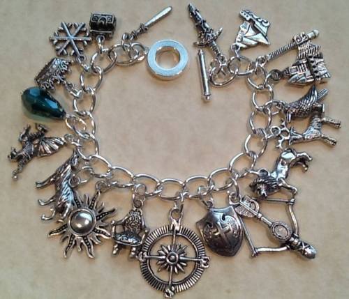 Game of Thrones Inspired Charm Bracelet Handmade
