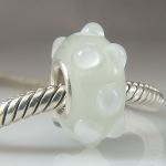 Aonach Mor Snow Glass Bead