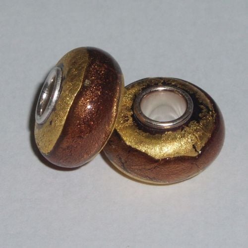 Kildonan Gold Glass Bead