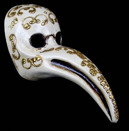 DOTTORE PESTE OR PLAGUE DOCTOR  mask image