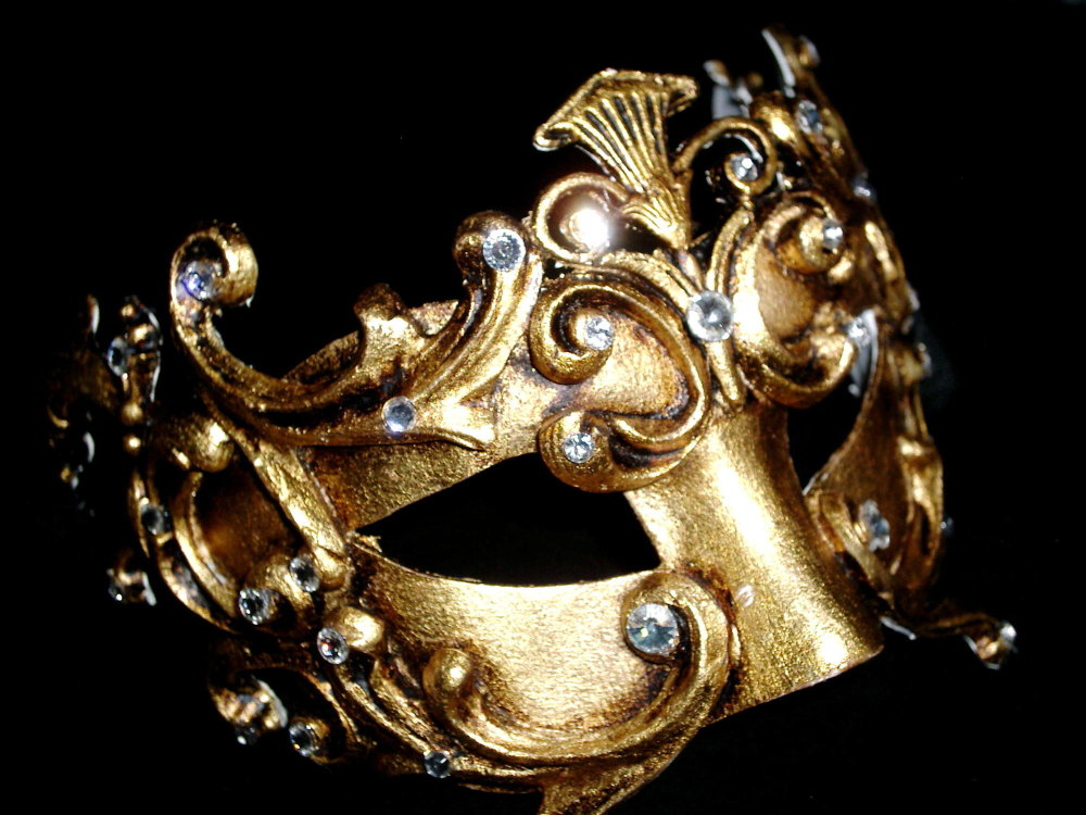 Fuoco Mask - Gold
