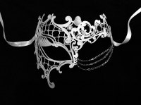 Occhialino Lux Filigree Mask - White