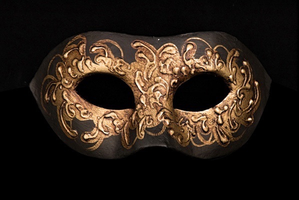 Cignetta Musica Designer Venetian Masquerade Mask