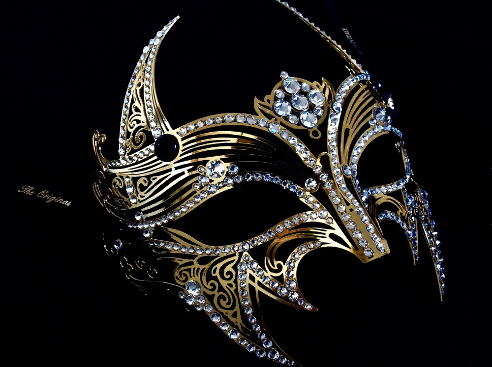 Elegance Barocca Filigree Mask - Gold