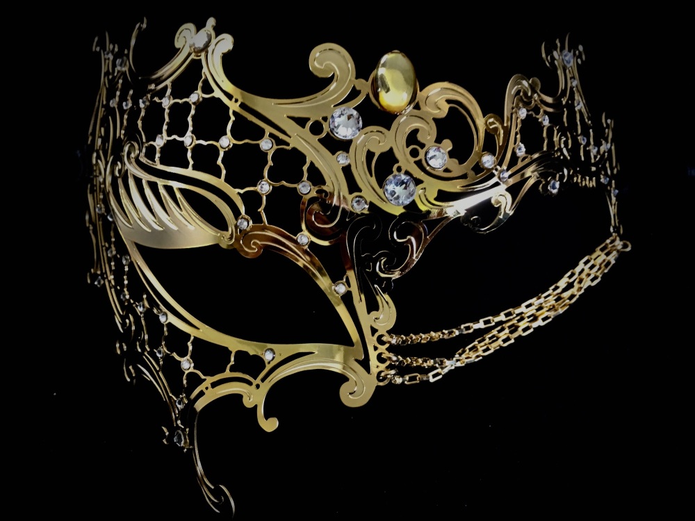 Occhialino Lux Filigree Mask - Gold Edition