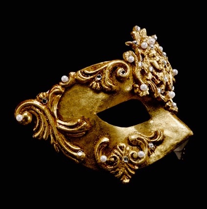 Dama Luxury Masquerade Ball Mask - Gold