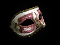 Pergamena Music Masquerade Masks - Pink