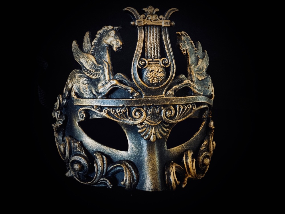 Cavalli Venetian Luxury Masquerade Ball Mask - Bronze