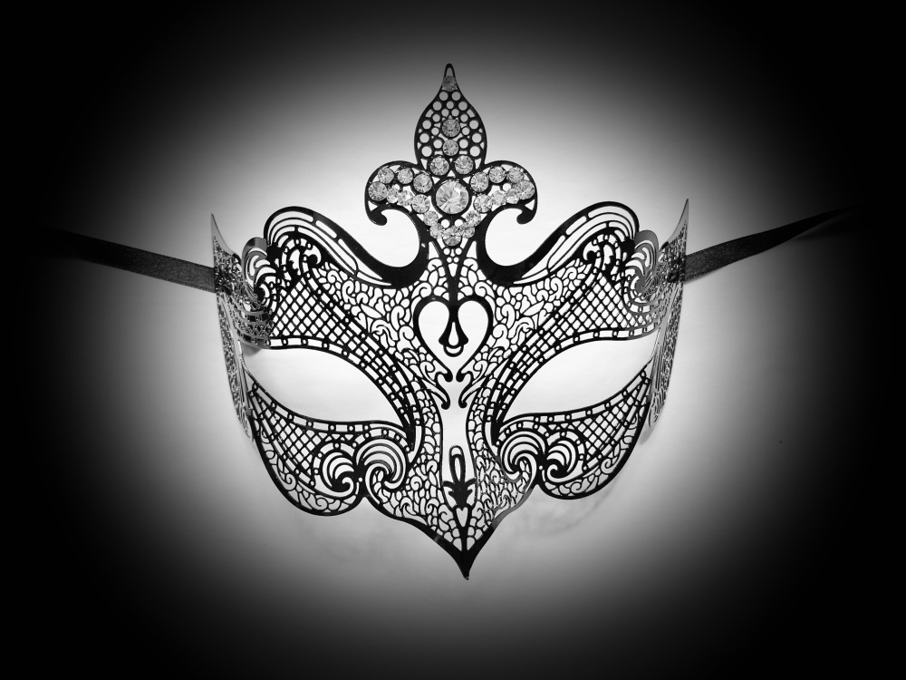 Inferno Filigree Mask - Swarovski Edition